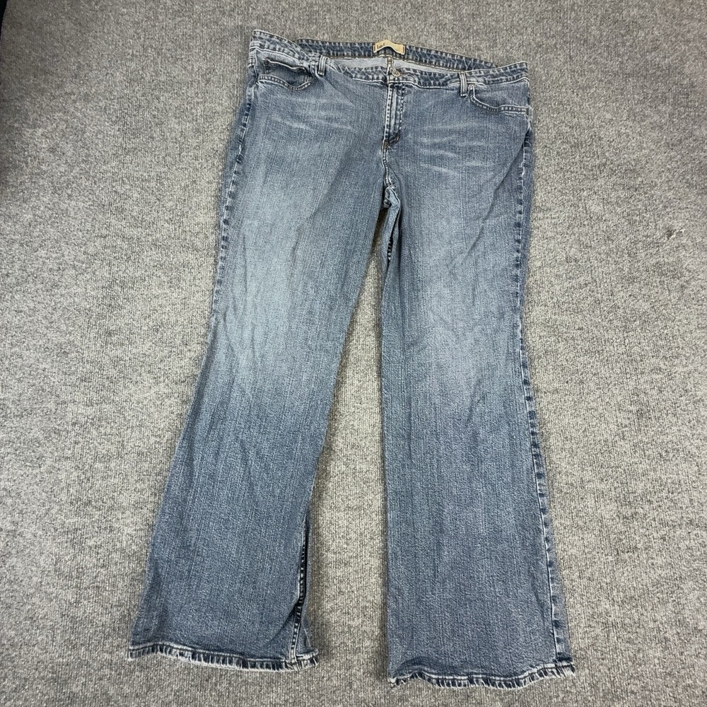 Y2k L.e.i. Jeans Womens 26 Tall Medium Wash Blue Mid Rise Bootcut Denim Pants